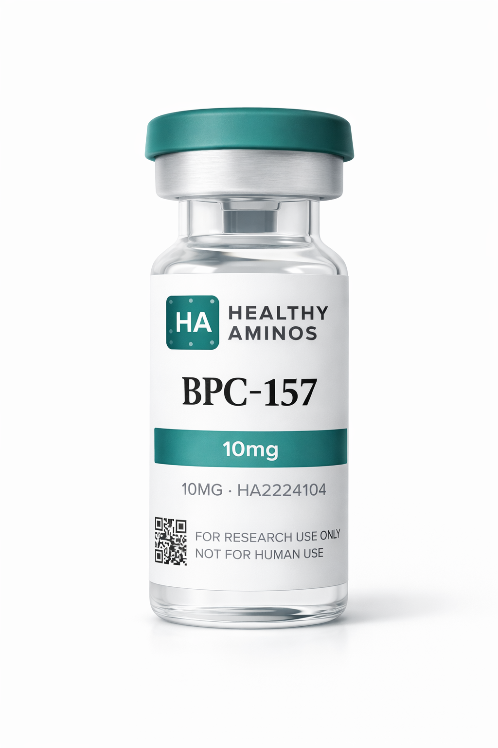 BPC-157 10mg lyophilized peptide vial — Healthy Aminos