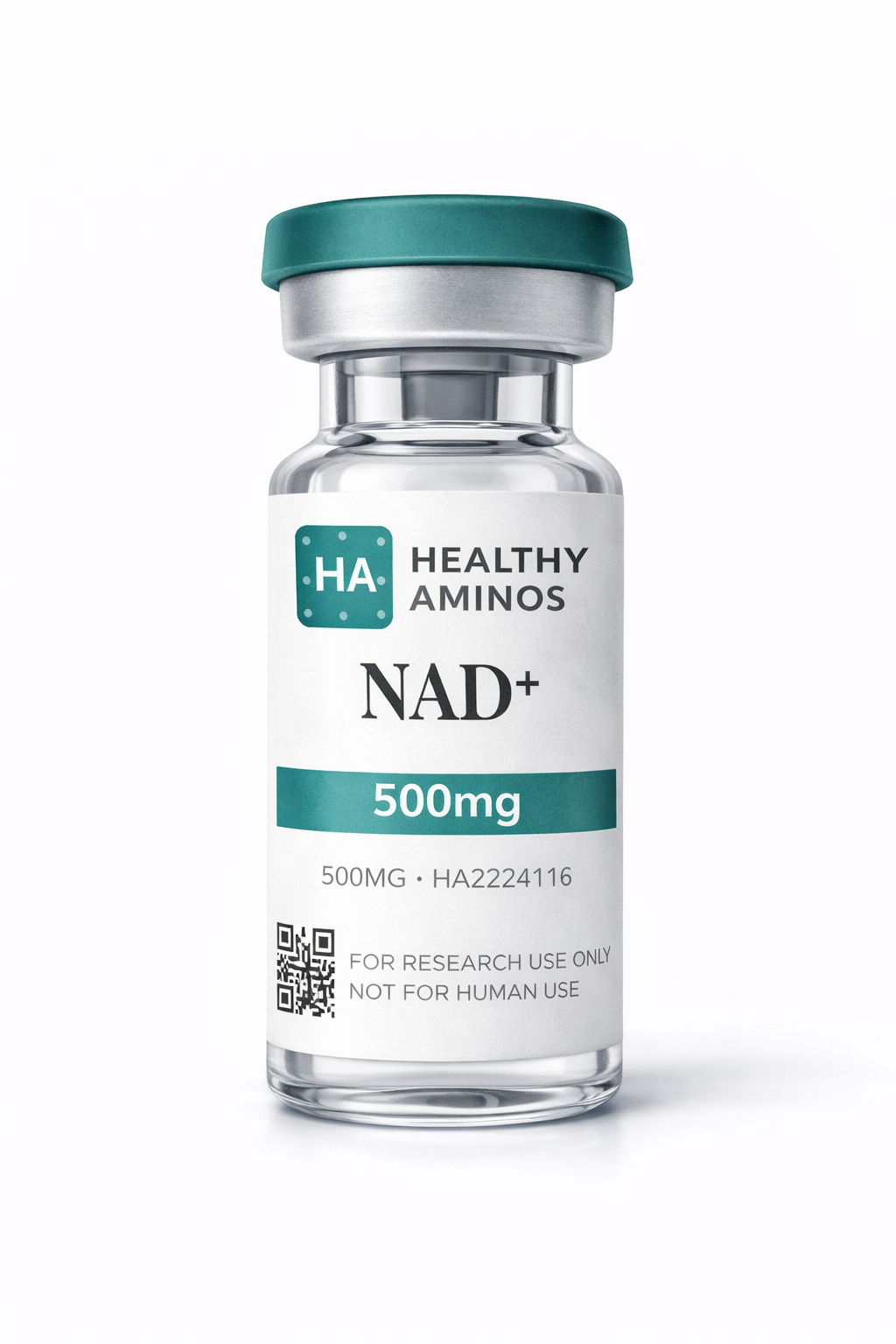 NAD+ 500mg lyophilized peptide vial — Healthy Aminos